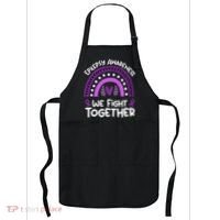 We Fight Together Epilepsy Awareness Epilepsy Apron thumb 0