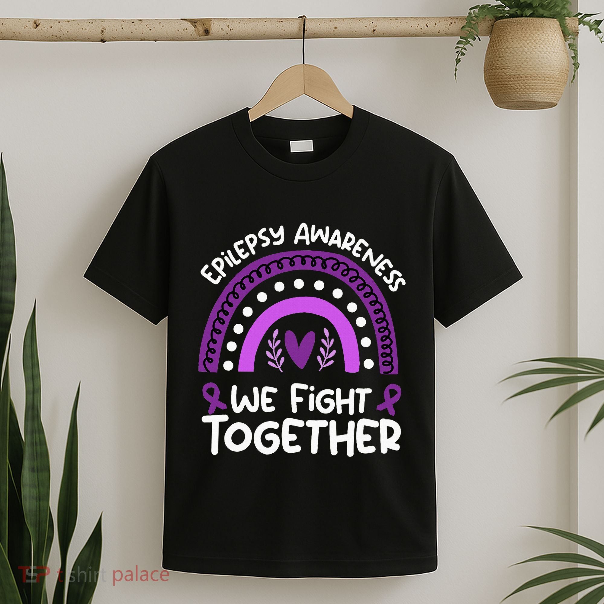 We Fight Together Epilepsy Awareness Epilepsy T-Shirt