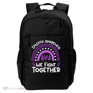 We Fight Together Epilepsy Awareness Epilepsy Backpack