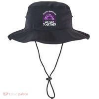 We Fight Together Epilepsy Awareness Epilepsy Bucket Hat thumb 0
