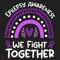 We Fight Together Epilepsy Awareness Epilepsy Tumbler thumb 3