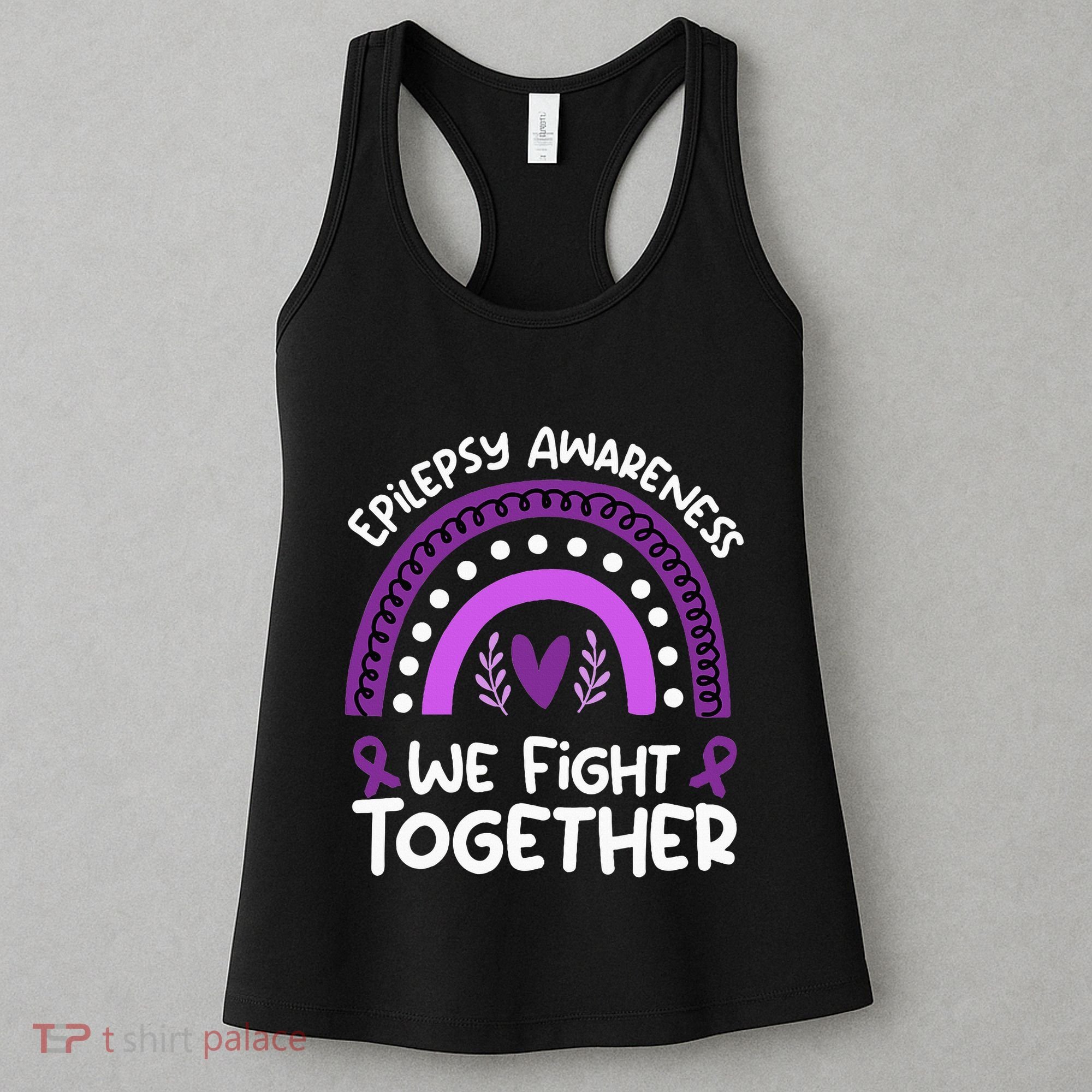 We Fight Together Epilepsy Awareness Epilepsy Women's Tank Top