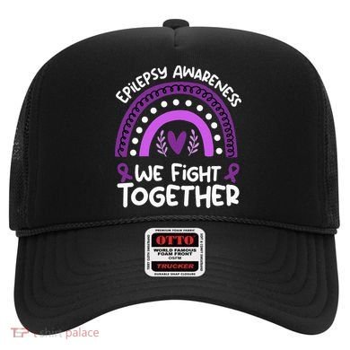 We Fight Together Epilepsy Awareness Epilepsy Hat