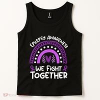 We Fight Together Epilepsy Awareness Epilepsy Tank Top thumb 2