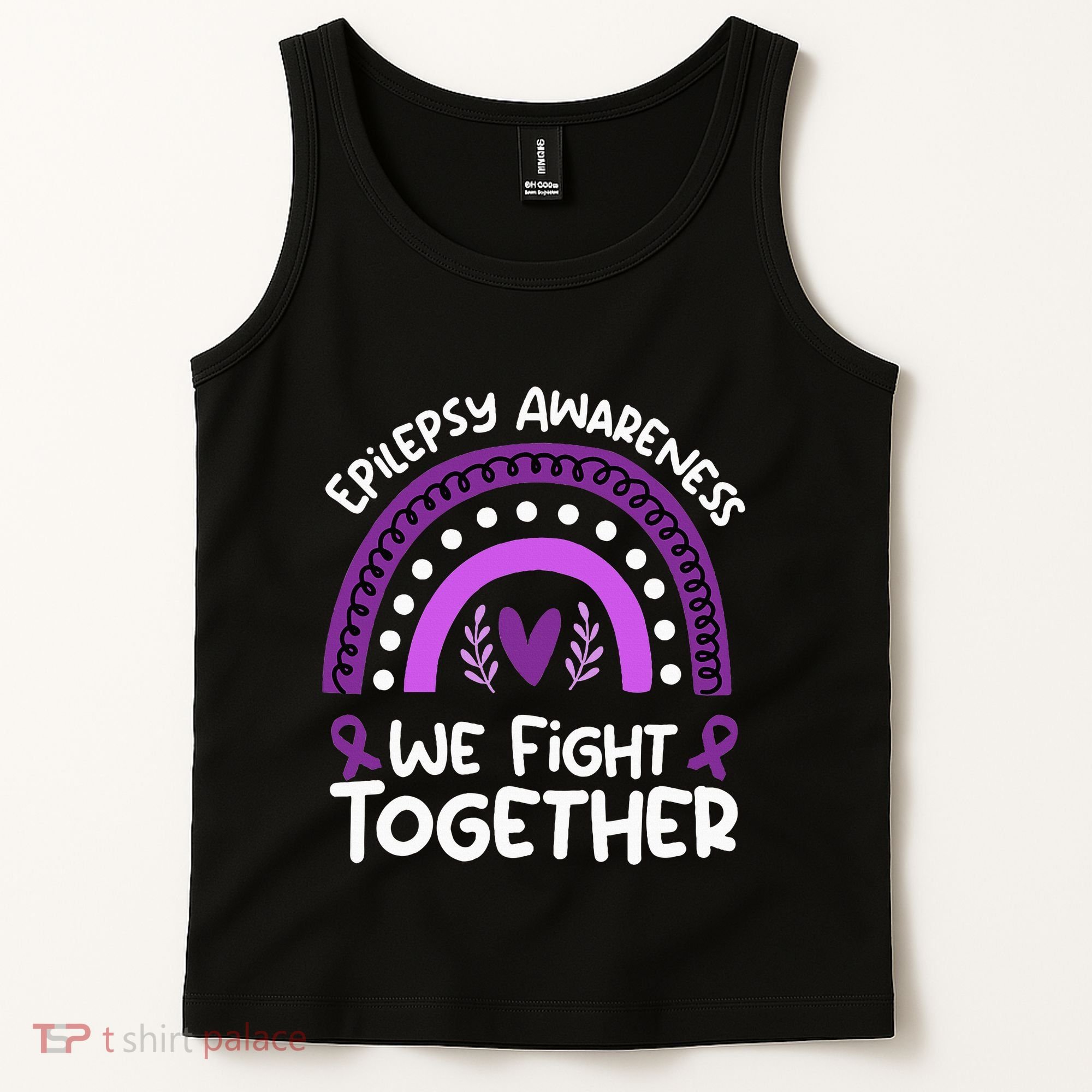 We Fight Together Epilepsy Awareness Epilepsy Tank Top