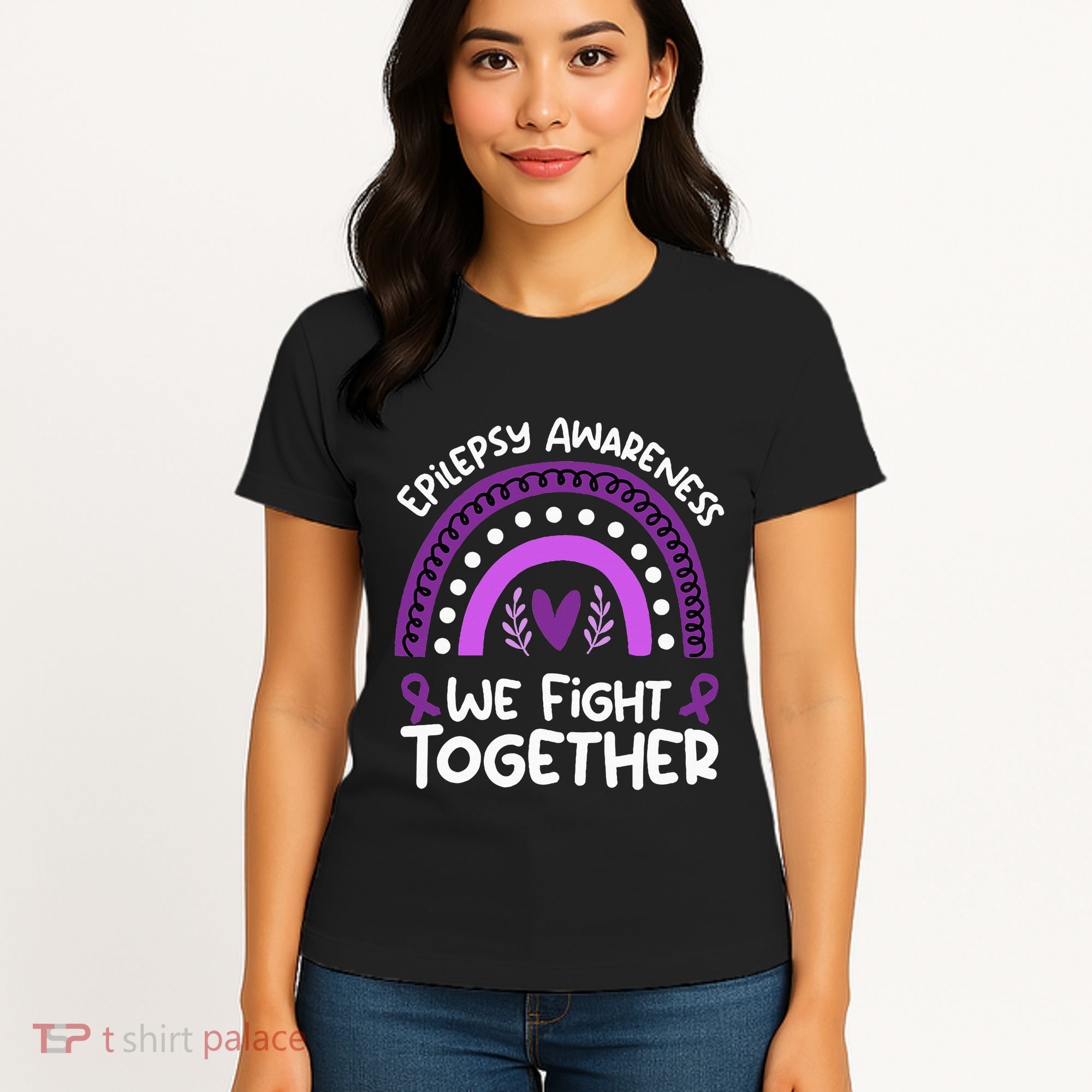We Fight Together Epilepsy Awareness Epilepsy Women's T-Shirt