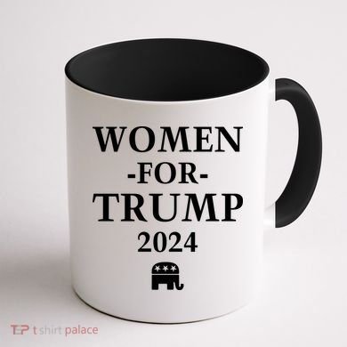 Women For Trump 2024 Coffee Mug back