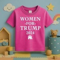 Women For Trump 2024 Toddler T-Shirt thumb 3