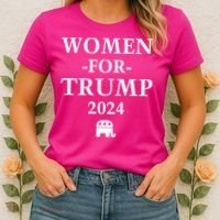 Women For Trump 2024 Women's T-Shirt thumb 2
