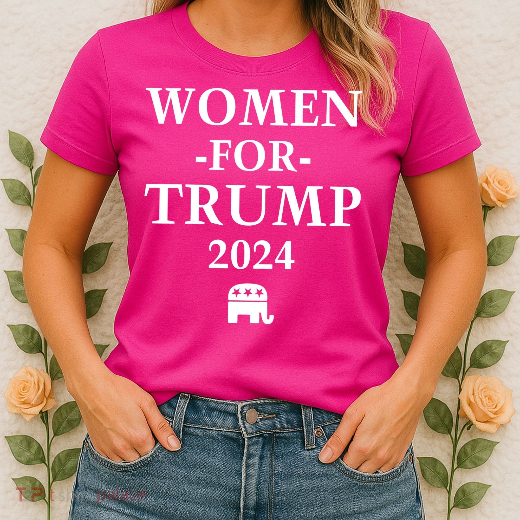 Women For Trump 2024 Women's T-Shirt