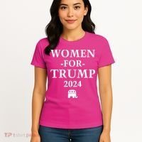 Women For Trump 2024 Women's T-Shirt thumb 4
