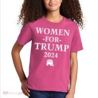 Women For Trump 2024 Kids T-Shirt thumb 2