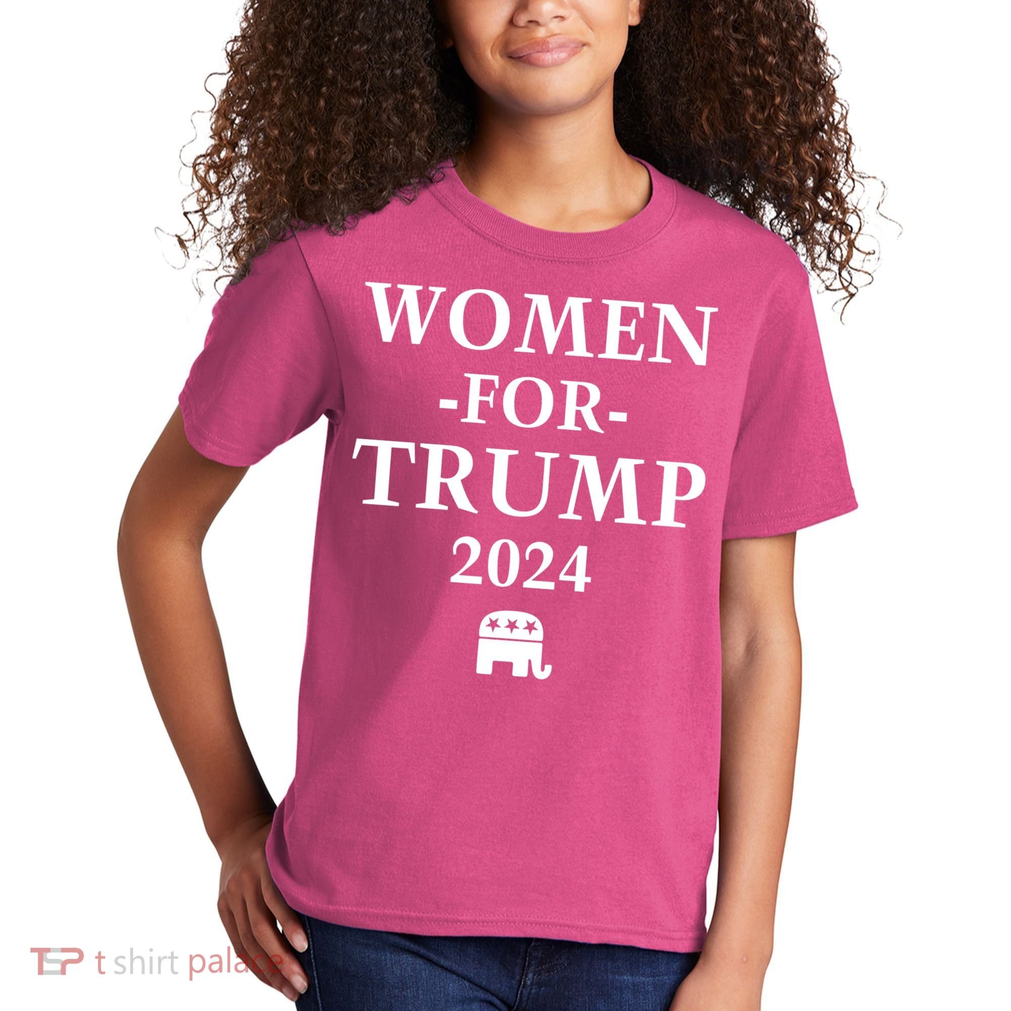 Women For Trump 2024 Kids T-Shirt