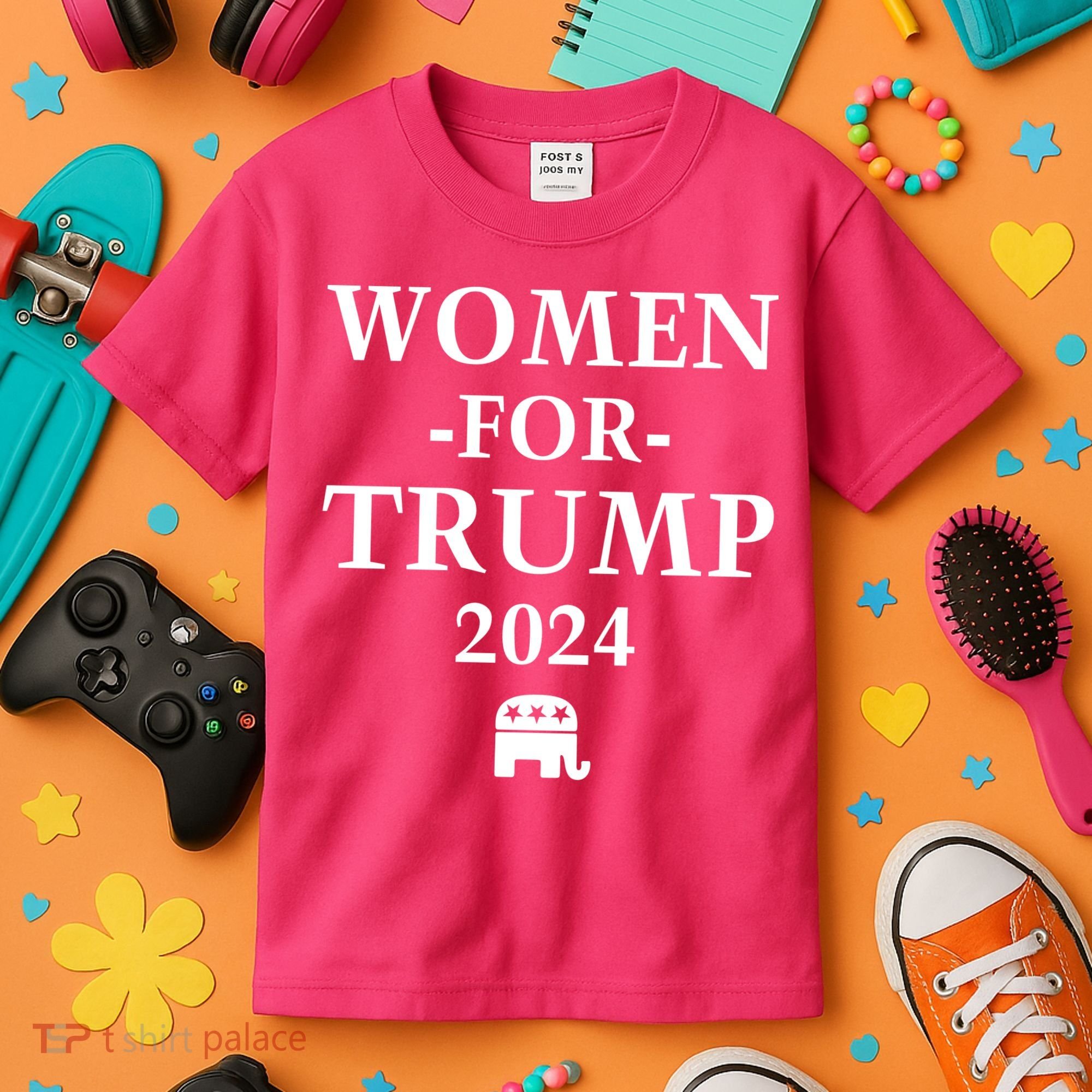 Women For Trump 2024 Kids T-Shirt