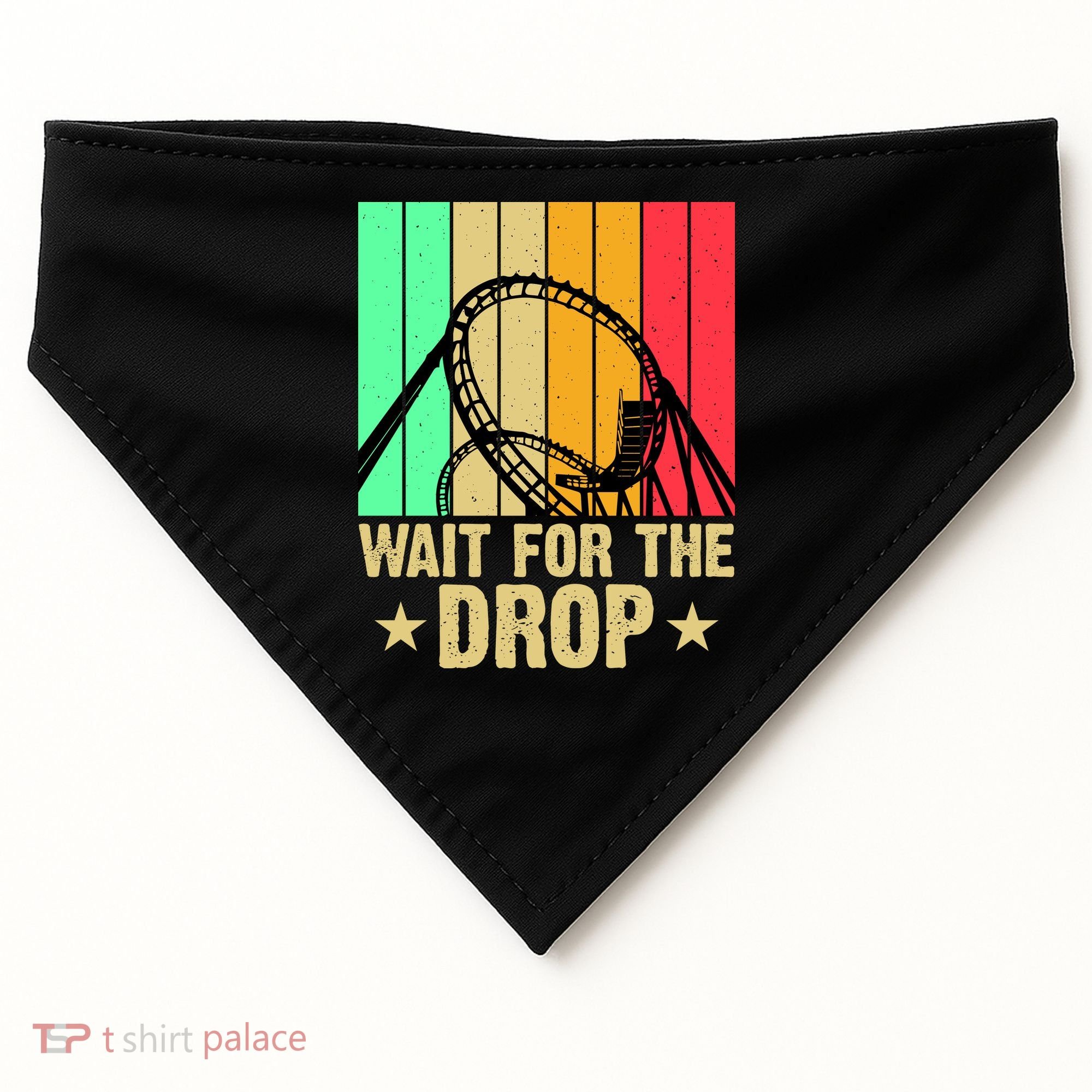 Wait For The Drop USA-Made Doggie Bandana