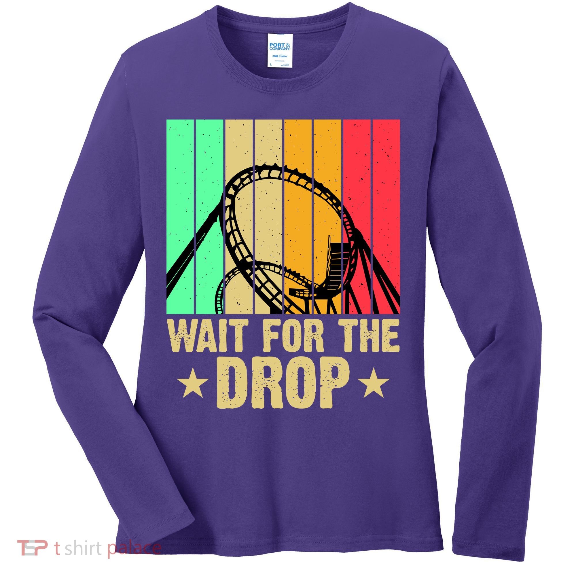 Wait For The Drop Women's Long Sleeve Shirt