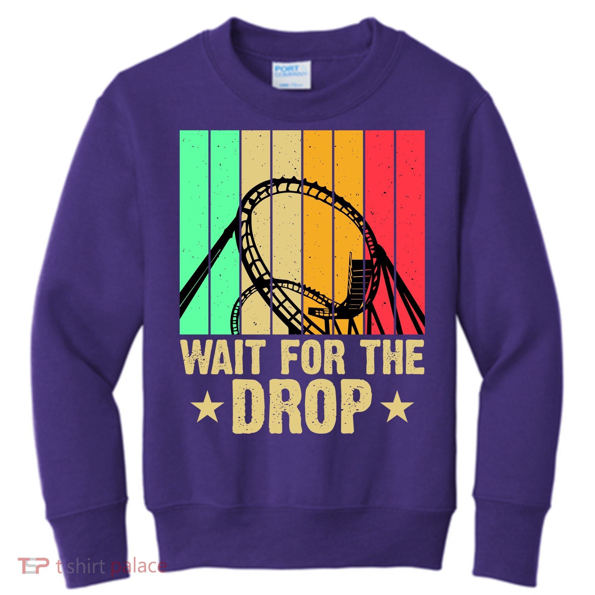 Wait For The Drop Kids Sweatshirt