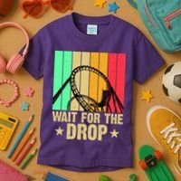 Wait For The Drop Kids T-Shirt thumb 3