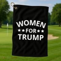 Women For Trump Golf Towel thumb 1