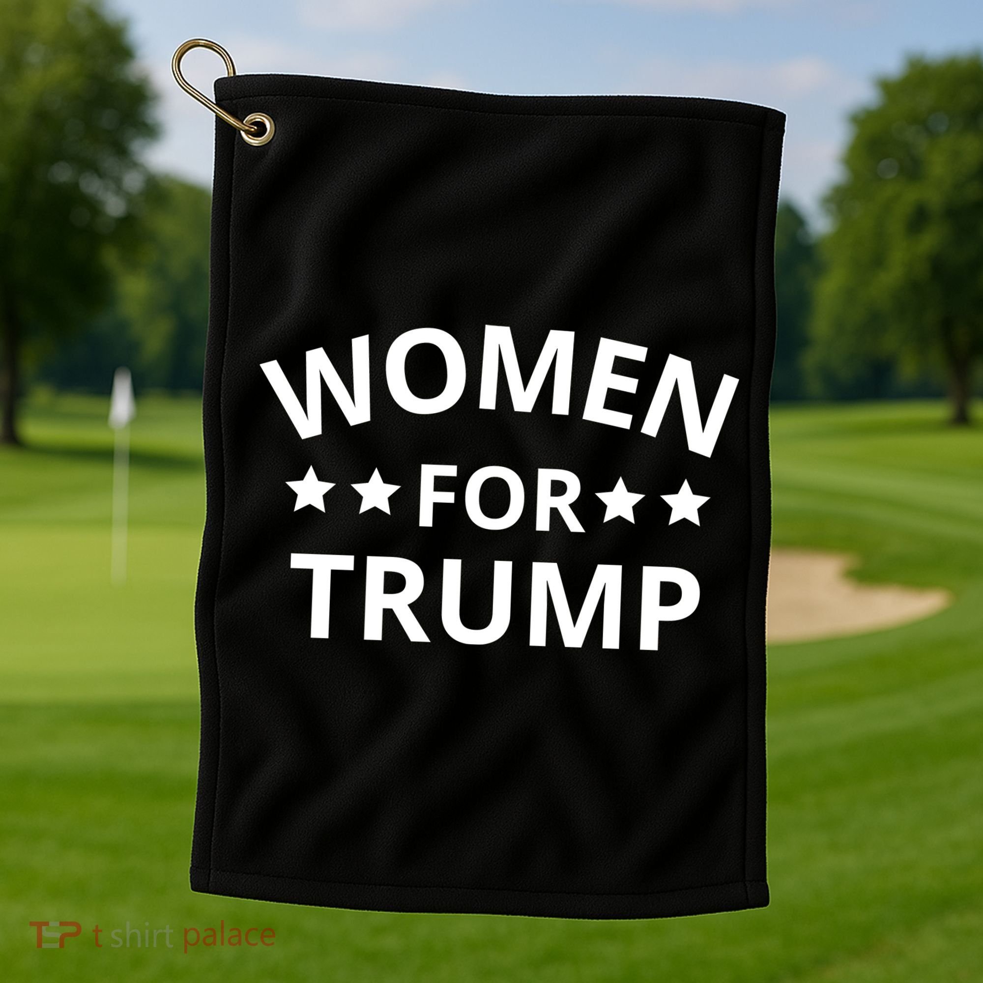 Women For Trump Golf Towel