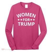Women For Trump Long Sleeve Shirt thumb 0