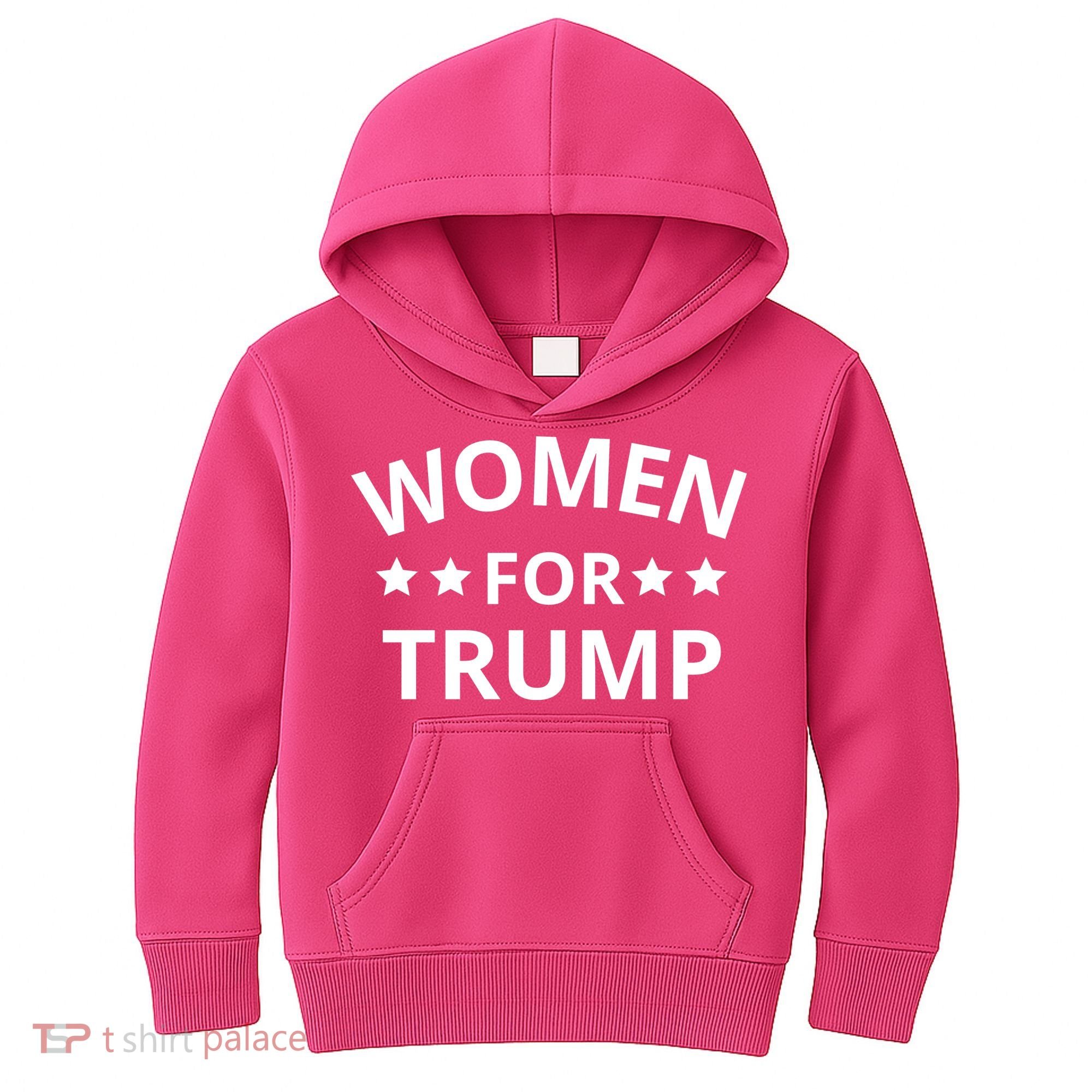 Women For Trump Kids Hoodie