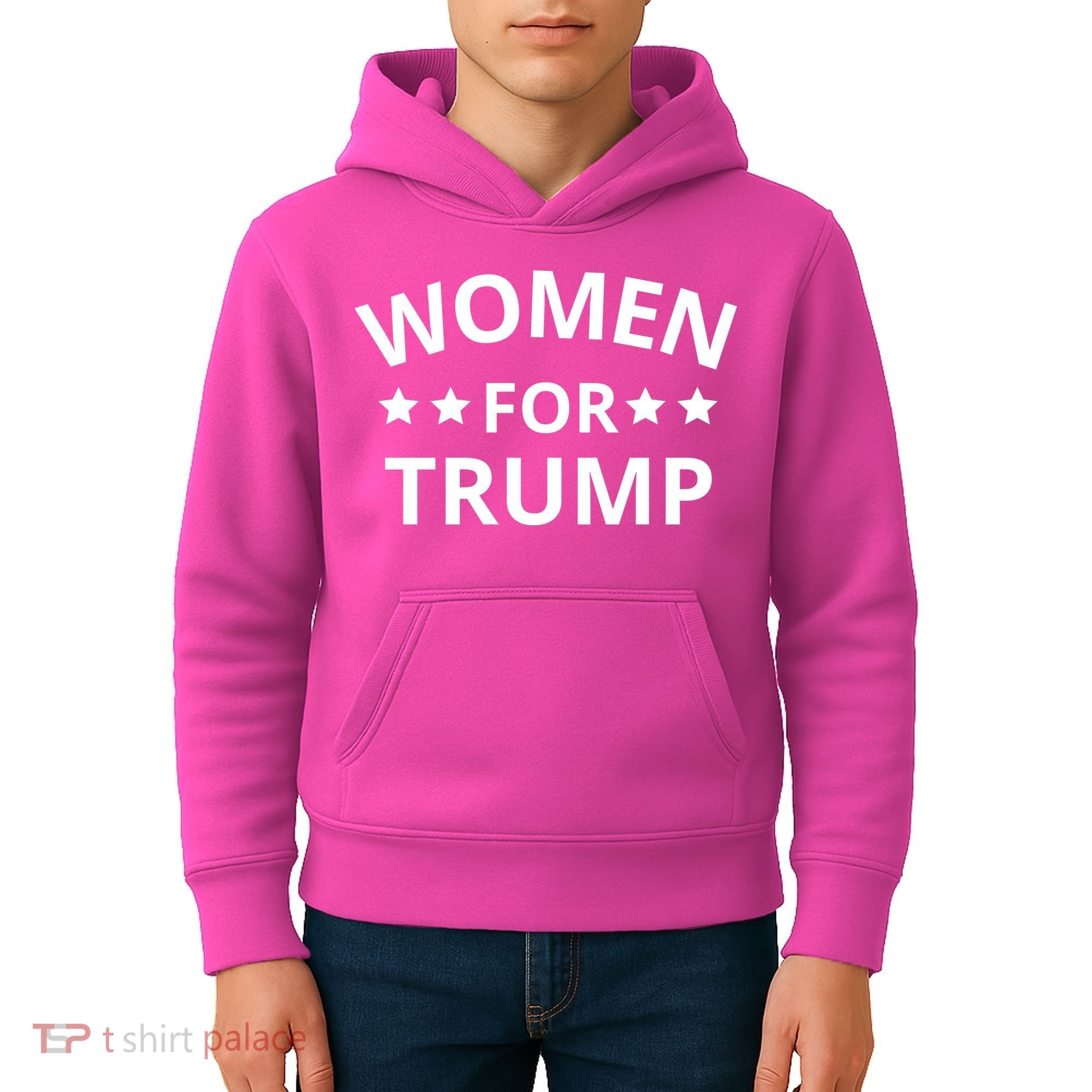 Women For Trump Kids Hoodie