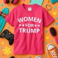 Women For Trump Kids T-Shirt thumb 3