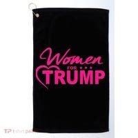 Women For Trump 2024 Women Golf Towel thumb 0