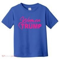 Women For Trump 2024 Women Toddler T-Shirt thumb 0