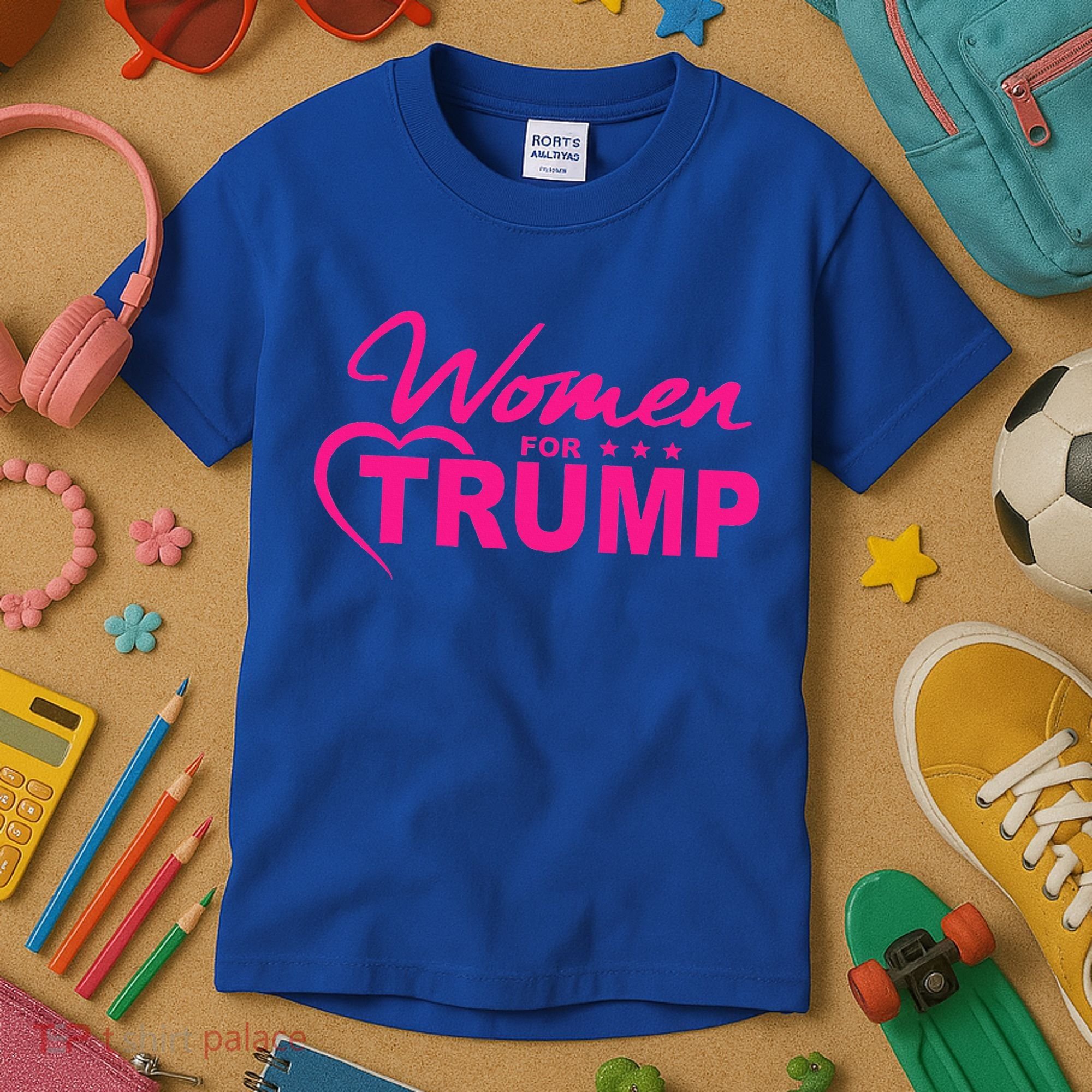 Women For Trump 2024 Women Kids T-Shirt
