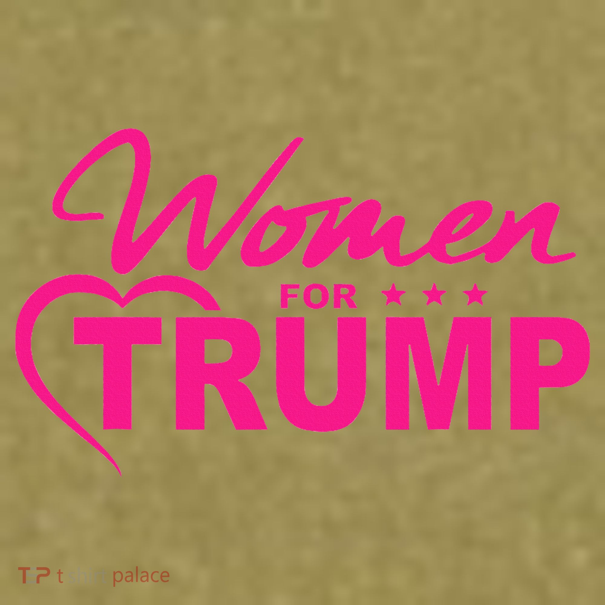 Women For Trump 2024 Women Garment-Dyed Women's Muscle Tee