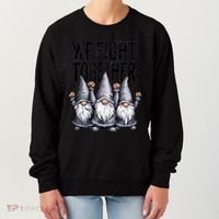 We Fight Together ParkinsonS Disease Awareness Month Gnomie Gift Women's Sweatshirt thumb 0