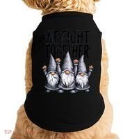 We Fight Together ParkinsonS Disease Awareness Month Gnomie Gift Doggie Tank thumb 0