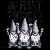 We Fight Together ParkinsonS Disease Awareness Month Gnomie Gift Coffee Mug thumb 5