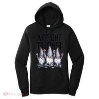 We Fight Together ParkinsonS Disease Awareness Month Gnomie Gift Women's Hoodie thumb 0