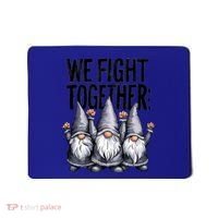 We Fight Together ParkinsonS Disease Awareness Month Gnomie Gift Mousepad thumb 0