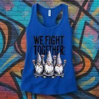 We Fight Together ParkinsonS Disease Awareness Month Gnomie Gift Women's Tank Top thumb 3