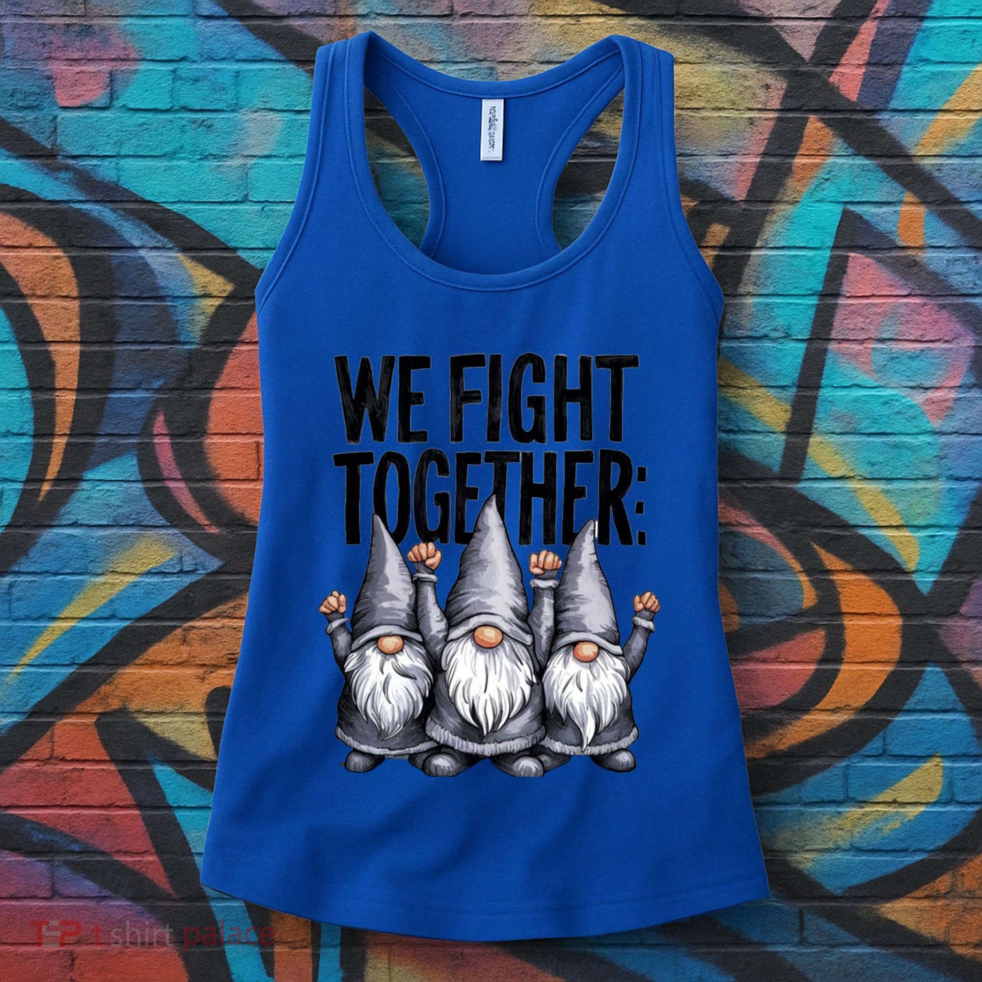 We Fight Together ParkinsonS Disease Awareness Month Gnomie Gift Women's Tank Top