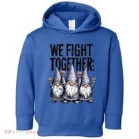 We Fight Together ParkinsonS Disease Awareness Month Gnomie Gift Toddler Hoodie thumb 0
