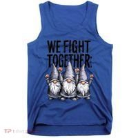 We Fight Together ParkinsonS Disease Awareness Month Gnomie Gift Tank Top thumb 0