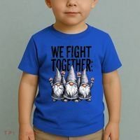 We Fight Together ParkinsonS Disease Awareness Month Gnomie Gift Toddler T-Shirt thumb 2