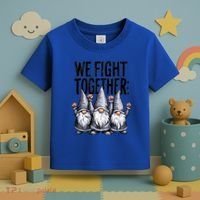 We Fight Together ParkinsonS Disease Awareness Month Gnomie Gift Toddler T-Shirt thumb 3