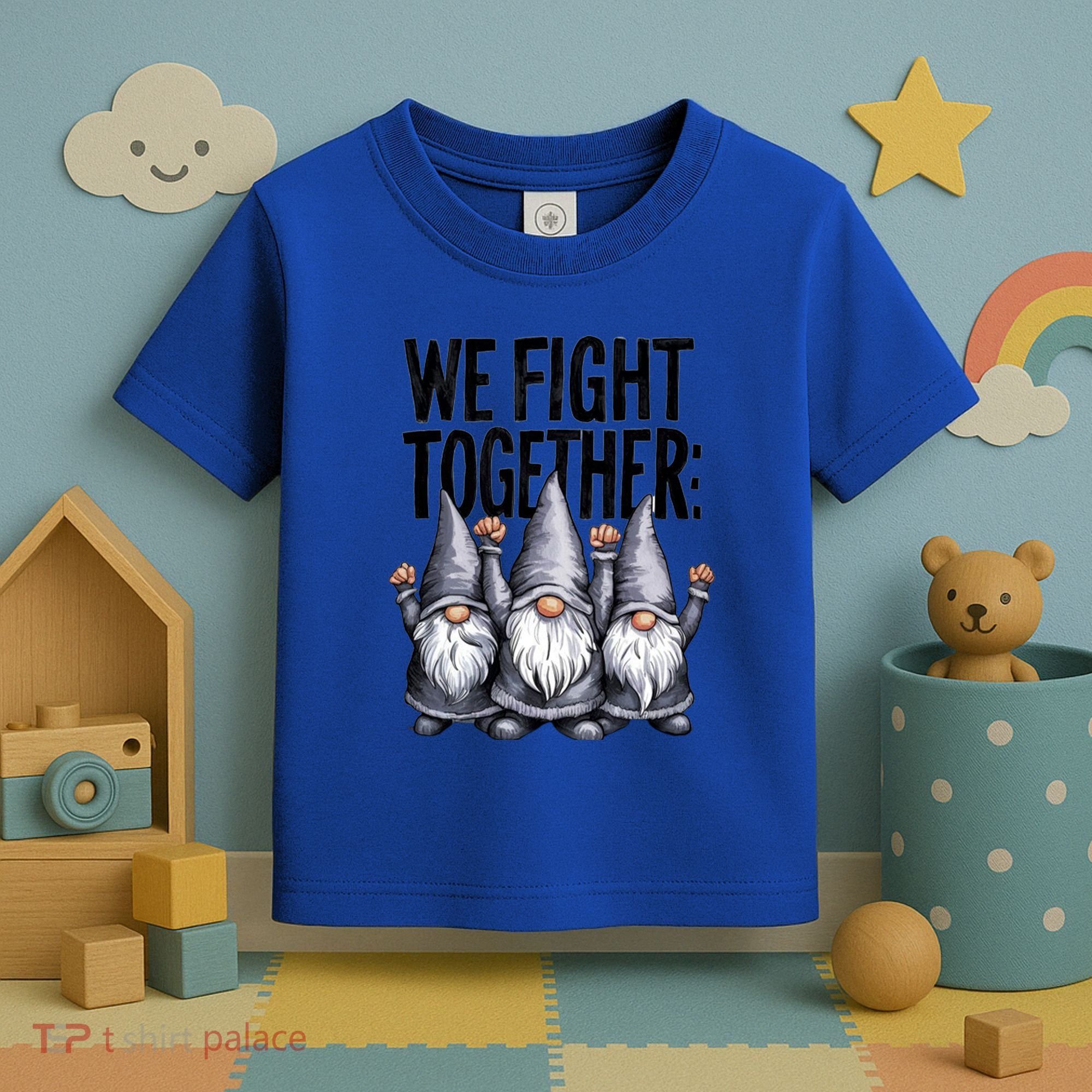We Fight Together ParkinsonS Disease Awareness Month Gnomie Gift Toddler T-Shirt