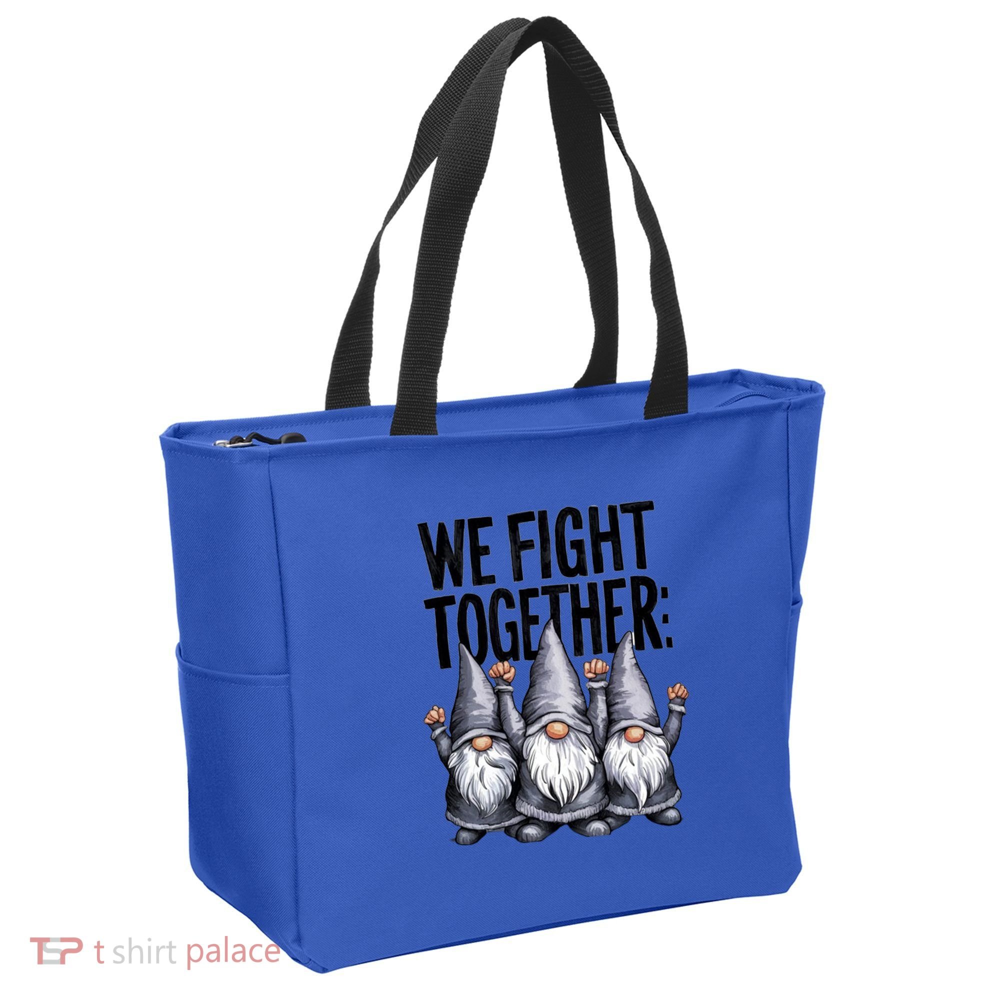 We Fight Together ParkinsonS Disease Awareness Month Gnomie Gift Tote Bag