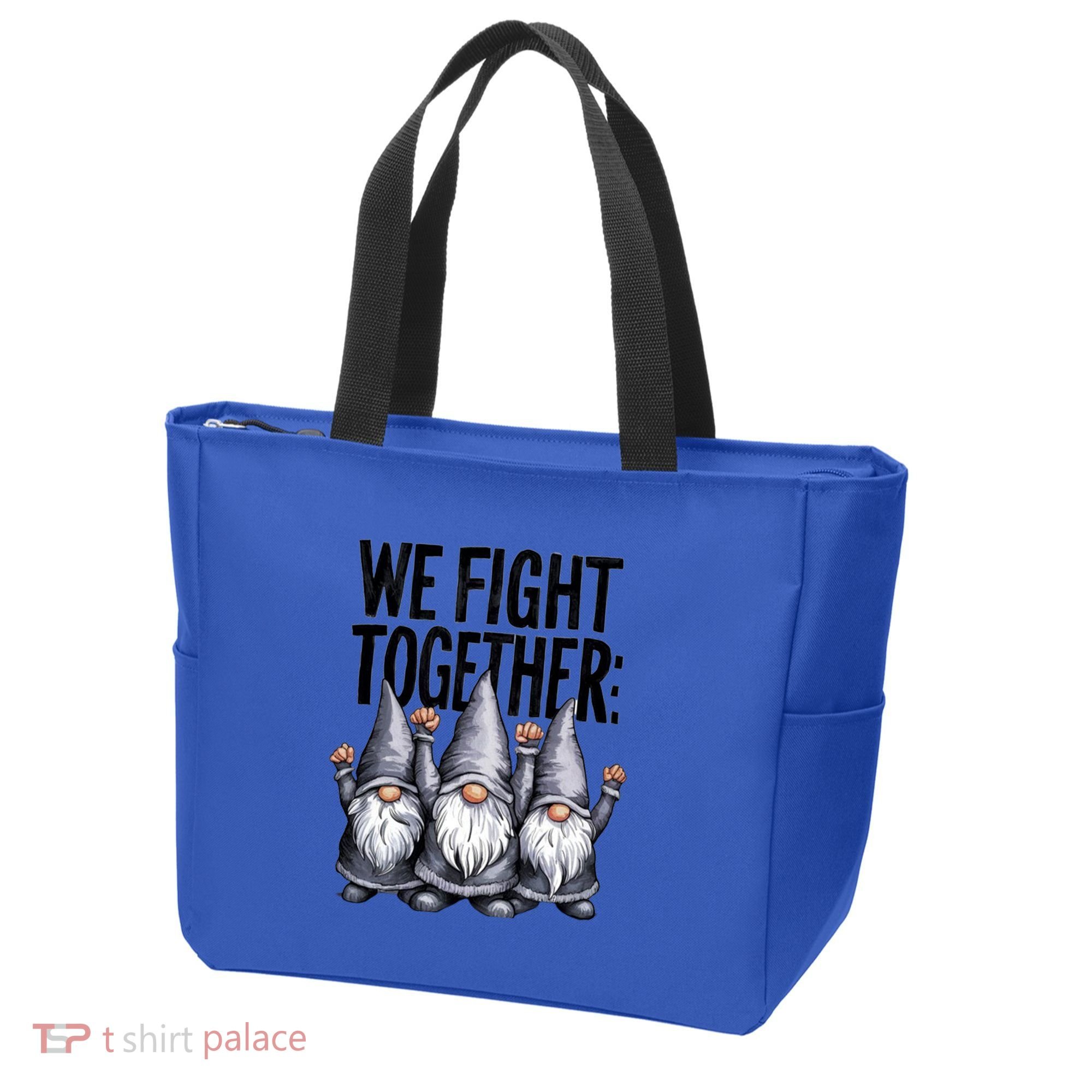 We Fight Together ParkinsonS Disease Awareness Month Gnomie Gift Tote Bag