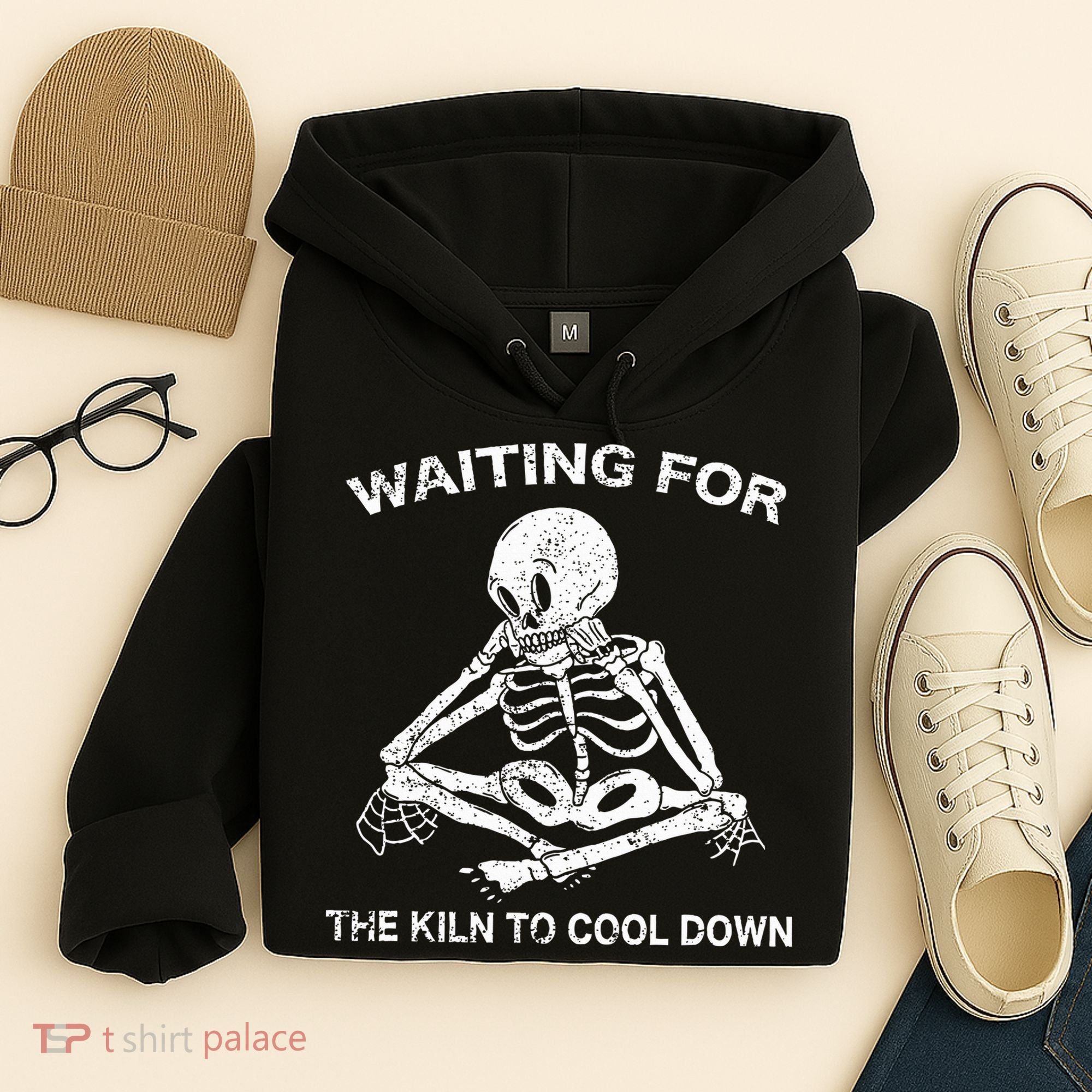 Waiting for the Kiln To Cool Down Pottery Hoodie