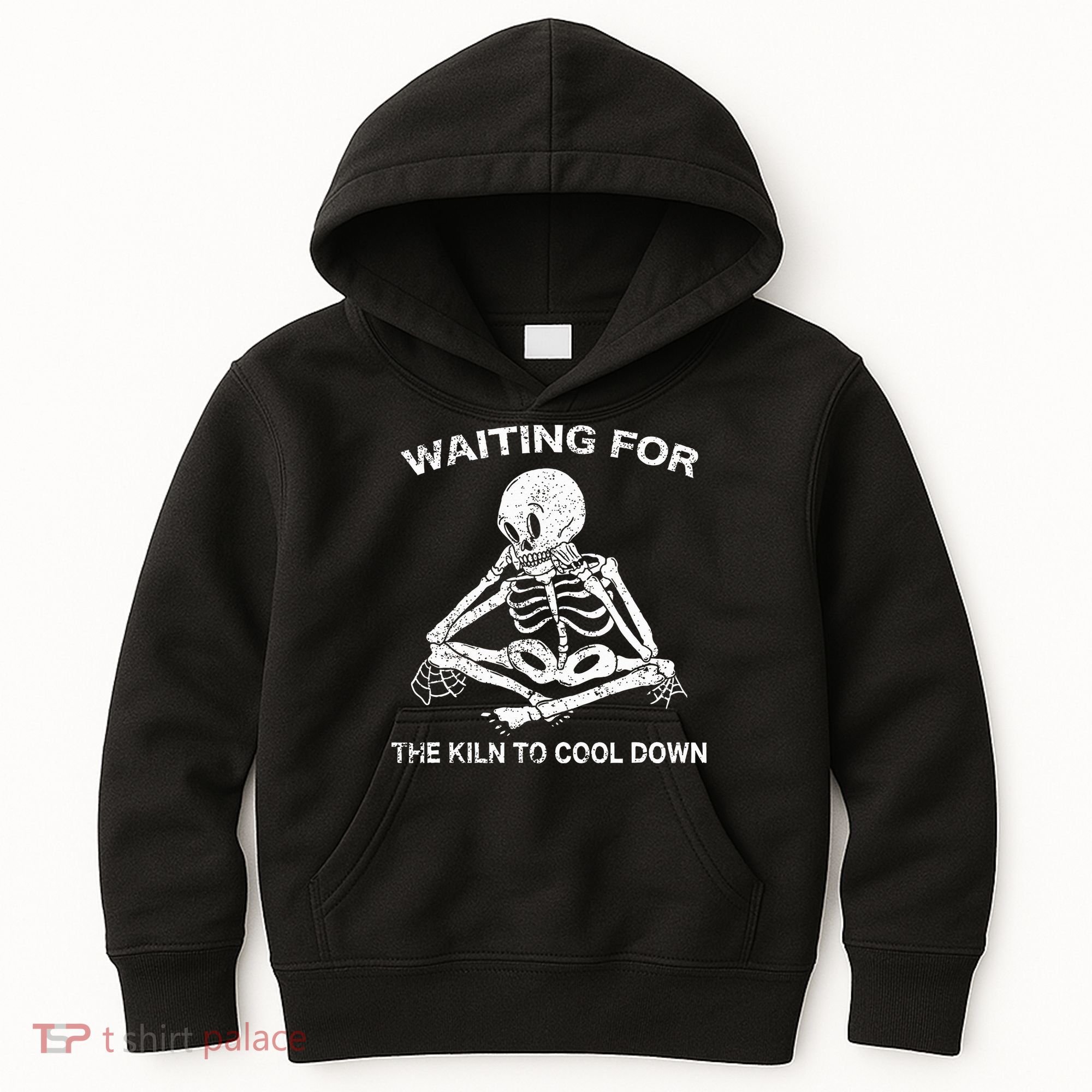 Waiting for the Kiln To Cool Down Pottery Kids Hoodie