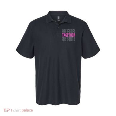 We Fight Together Breast Cancer Awareness Support Squad Polo
