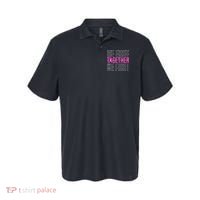 We Fight Together Breast Cancer Awareness Support Squad Polo thumb 0